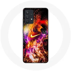 Coque pour Samsung Galaxy A13 5G Nike Peinture Colorée Maniacase