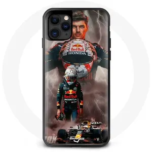 Coque pour Iphone 13 Formule 1 Max Verstappen Casque F1 Maniacase pas cher