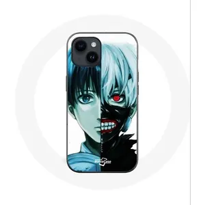 Coque pour Iphone 14 Plus Tokyo Ghoul Visage Moitié Maniacase pas cher