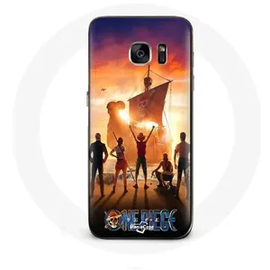 Coque pour Samsung Galaxy S7 One Piece Poster Equipages Art Saison 1 M... pas cher