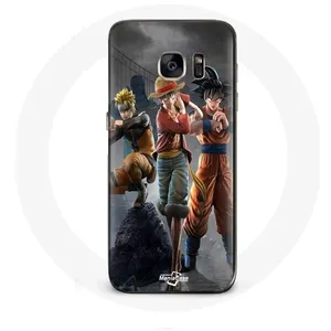MANIACASE Coque pour Samsung Galaxy S6 Edge Sangoku naruto Luffy one piece Drago... pas cher