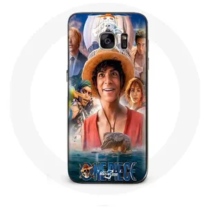 Coque pour Samsung Galaxy S7 One Piece Luffy Affiche Personnages Art Saison 1 Maniacase pas cher