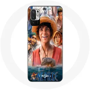 MANIACASE Coque pour Xiaomi Redmi Note 10 5G One Piece Luffy Affiche Personnages... pas cher