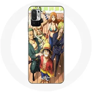 MANIACASE Coque pour Xiaomi Redmi Note 10 5G One Piece Luffy Affiche Equipages M... pas cher