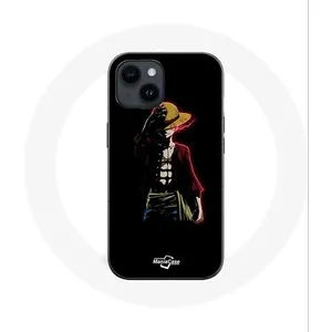 Coque pour Iphone 14 One Piece Manga Anime Luffy Fond Noir Maniacase pas cher
