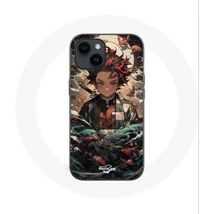 Coque pour Iphone 14 Plus Demon Slayer Tanjiro Anime Manga Maniacase pas cher