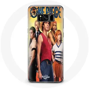 Coque pour Samsung Galaxy S8 Plus Anime One Piece Luffy Affiche Personnages Art Saison 1 Maniacase pas cher