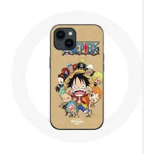 Coque - Maniacase - Iphone 14 Plus - Souple - Noir - One Piece Manga pas cher