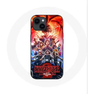 Comparateur de prix : Coque pour Iphone 14 Stranger Things Affiche Saison 2 Maniacase