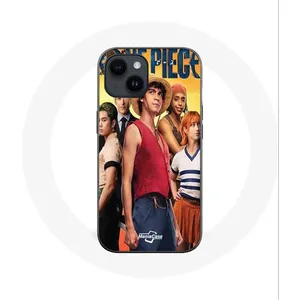Coque pour Iphone 14 Anime One Piece Luffy Affiche Personnages Art Saison 1 Maniacase pas cher