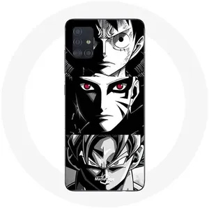 MANIACASE Coque pour Samsung Galaxy A51 4G Sangoku Naruto Luffy one piece Dragon... pas cher