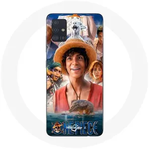 Coque pour Samsung Galaxy A51 4G One Piece Luffy Affiche Personnages Art Saison 1 Maniacase pas cher