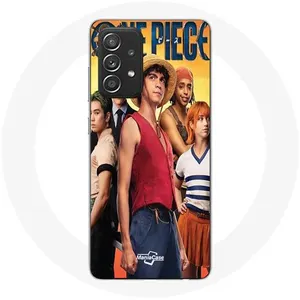 Coque pour Samsung Galaxy A52 Anime One Piece Luffy Affiche Personnages Art Saison 1 Maniacase pas cher