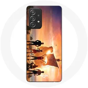 Coque pour Samsung Galaxy A52 One Piece Affiche Equipages Saison 1 Maniacase pas cher