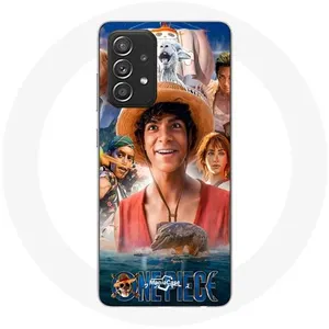 MANIACASE Coque - One Piece - Samsung Galaxy A52 - Souple - Blanc - Art Saison 1 pas cher