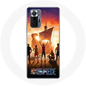 MANIACASE Coque pour Xiaomi Redmi Note 10 Pro One Piece Poster Equipages Art Sai... pas cher