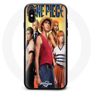 Coque pour Iphone XS Max Anime One Piece Luffy Affiche Personnages Art Saison 1 Maniacase pas cher