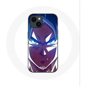 Coque pour Iphone 14 Plus Dragon Ball Goku Visage énervé Maniacase pas cher