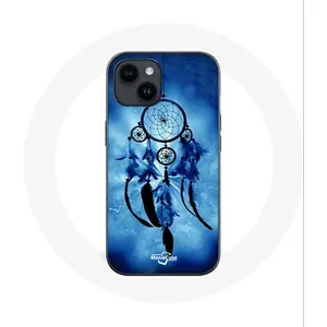 Coque pour Iphone 14 Plus Attrape rêve bleu Maniacase pas cher