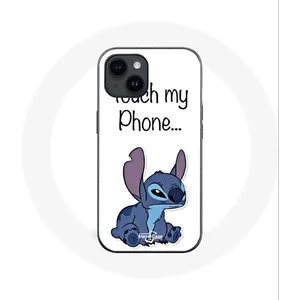 Coque pour Iphone 14 Plus Lilo et Stitch mignon Fond blanc Maniacase pas cher