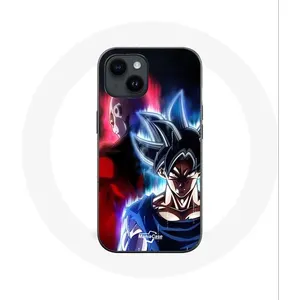 Coque pour Iphone 14 Anime Dragon Ball Goku et Jiren Maniacase pas cher