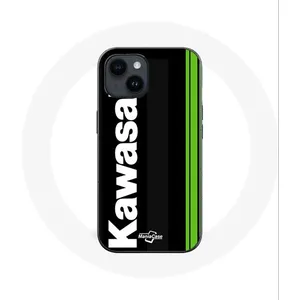 Coque pour Iphone 14 Kawasaki Logo Maniacase pas cher