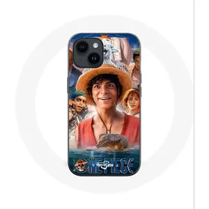 Coque pour Iphone 14 One Piece Luffy Affiche Personnages Art Saison 1 Maniacase pas cher