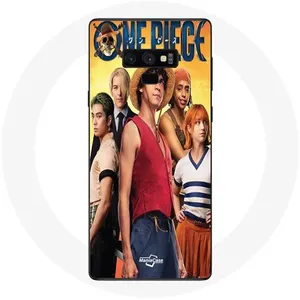 Coque pour Samsung Galaxy Note 9 Anime One Piece Luffy Affiche Personnages Art Saison 1 Maniacase pas cher