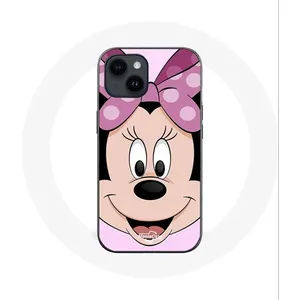 Coque pour Iphone 14 Minnie Mouse Dessin animé rose Maniacase pas cher