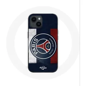 Coque pour Iphone 14 Paris Saint Germain PSG Logo Maniacase pas cher