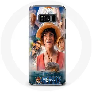 Coque pour Samsung Galaxy S8 One Piece Luffy Affiche Personnages Art Saison 1 Maniacase pas cher