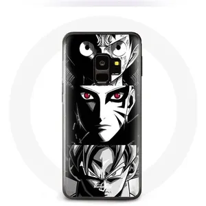 MANIACASE Coque pour Samsung Galaxy S9 Plus Sangoku Naruto Luffy one piece Drago... pas cher