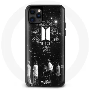 Coque pour Iphone 12 Mini BTS Signature Members Rm Jin Jimin V Suga Ju... pas cher