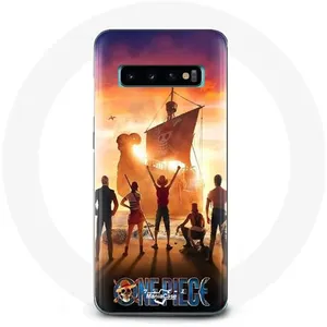 MANIACASE Coque pour Samsung Galaxy S10 Plus One Piece Poster Equipages Art Sais... pas cher
