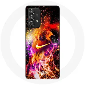 Coque pour Samsung Galaxy A52 5G Nike Peinture Colorée Maniacase pas cher