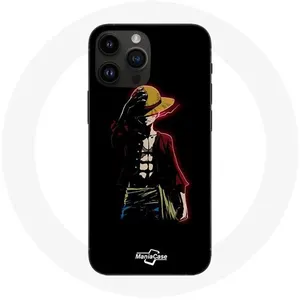 Comparateur de prix : Coque pour Iphone 14 Pro Max One Piece Manga Anime Luffy Fond Noir Man...