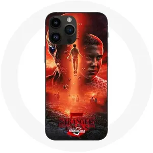 MANIACASE Coque pour Iphone 14 Pro Max Stranger Things Affiche Série Saison 5 Ma... pas cher