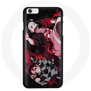 MANIACASE Coque pour Iphone 8 Demon Slayer Tanjiro Nezuko Attaque Combat Maniaca... pas cher