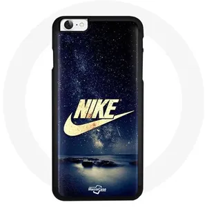 Coque pour Iphone 8 Nike Logo Doré Nuit Étoilée Maniacase pas cher