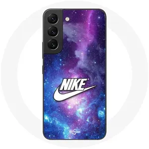 Coque pour Samsung Galaxy S21 FE Nike Logo Blanc Espace Coloré Maniaca... pas cher