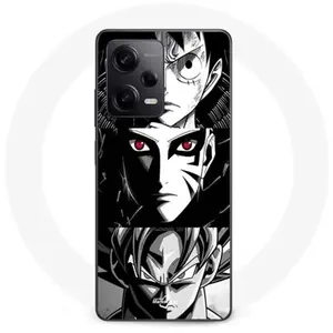 MANIACASE Coque Xiaomi Redmi Note 12 Pro 5G Sangoku Naruto Luffy one p... pas cher