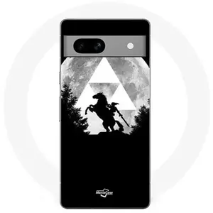 MANIACASE Coque Google Pixel 7a legend of zelda lune pas cher