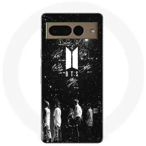 MANIACASE Coque Google Pixel 7 Pro bts signature nuit etoilé pas cher