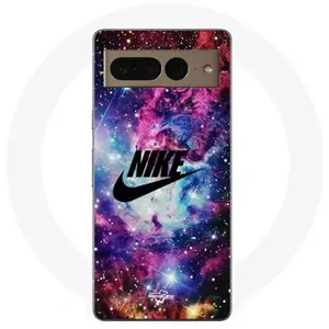 Comparateur de prix : Coque Google Pixel 7 Pro nike logo noir stylé Rose Vif Violet Bleu
