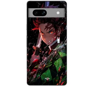 MANIACASE Coque Google Pixel 7a Demon Slayer Tanjiro Kamado énervé manga anime pas cher
