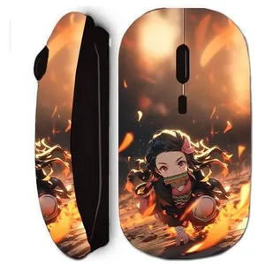 Comparateur de prix : Souris noir sans fil Maniacase, Demon Slayer Nezuko 3D art anime Manga