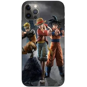 Coque - Maniacase - Iphone 14 Pro Max - Anime manga - Souple - Noir pas cher