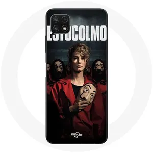Coque pour Samsung Galaxy A22 5G La casa de papel Estocolmo Maniacase pas cher