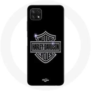 MANIACASE Coque pour Samsung Galaxy A22 5G Harley Davidson motorcycles logo Mani... pas cher
