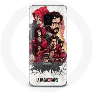 Coque pour Samsung Galaxy A8 Plus La Casa De Papel affiche art Maniacase pas cher